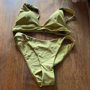 NWOT Olive Green Bikini Swimsuit Bathing Suit